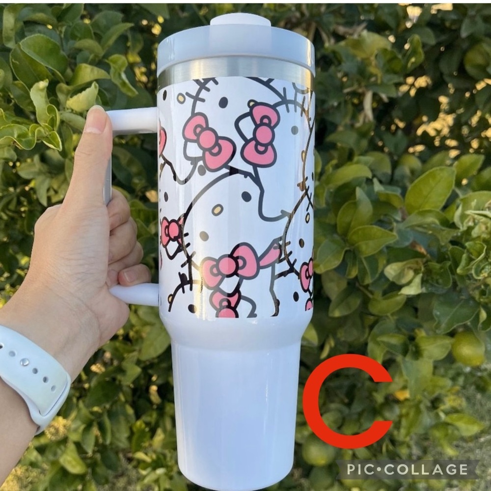 Christmas gift thanksgiving Personalized Sanrio Hello Kitty Tumbler 40oz - Picture 8 of 14
